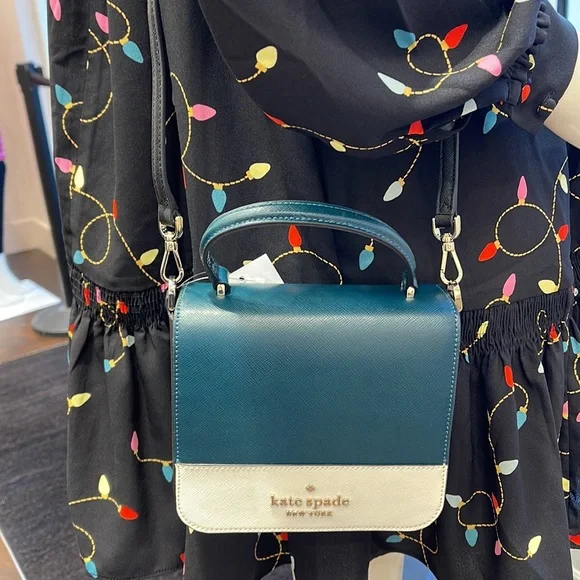 Kate Spade Staci Square Crossbody
Peacock Sapphire Multi - Picture 16 of 16
